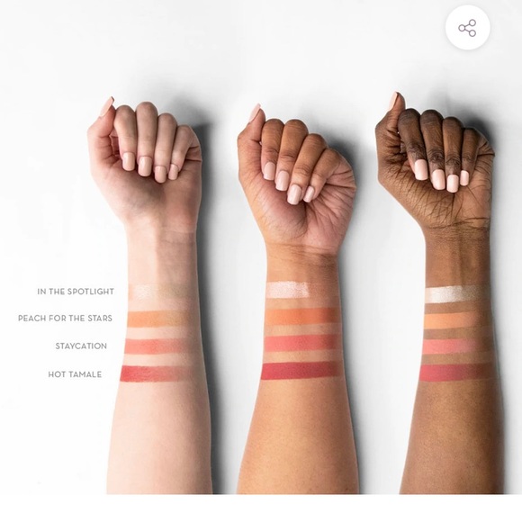 NWT Full Size! MAKEUP GEEK Square, Matte Eyeshadow “PEACH FOR THE STARS” - Picture 5 of 7